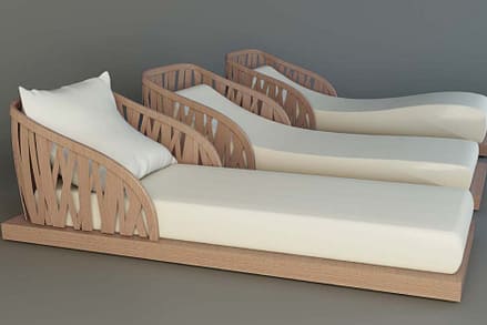 Wellness Design Chaise Lounge