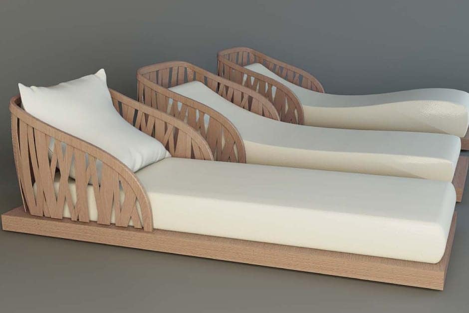Wellness Design Chaise Lounge